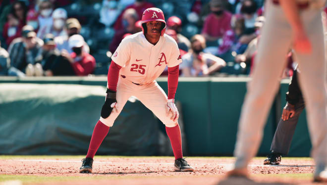 Christian Franklin was a three-year starter for the Razorbacks.