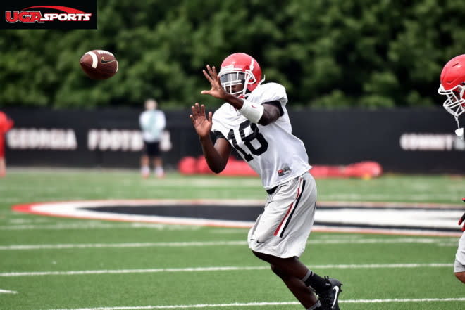 Deandre Baker is back for his second year as a starter at cornerback.