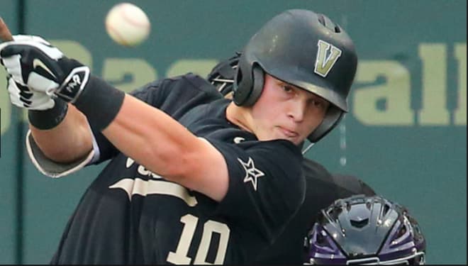 Ethan Paul was a four-year starter in Vanderbilt's middle infield.