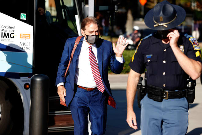 Alabama Crimson TIde head coach Nick Saban. Photo | Getty Images 