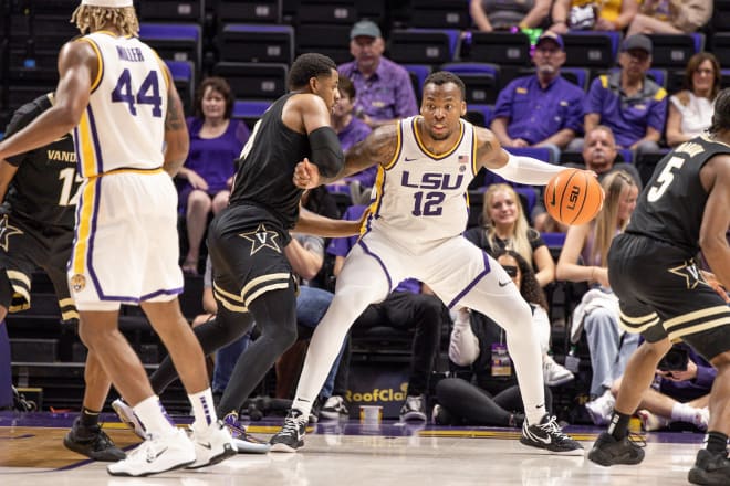 LSU's KJ Williams tied his Tigers' career high with 35 points in an 84-77 SEC victory over Vanderbilt Wednesday night that halted the Tigers' 14-game losing streak.