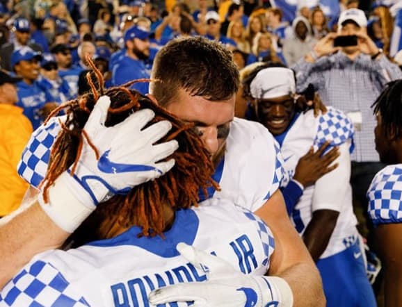 CJ Conrad and Lynn Bowden at Missouri (UK Athletics)