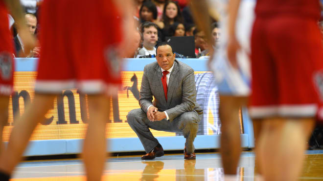 Kevin Keatts watched his squad struggle defensively against UNC.