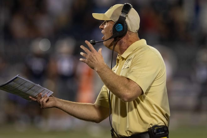 Jeff Brohm said he never got an explanation over Friday's night's 'incomplete' pass at Nevada that looked like an interception, might have been a touchdown, but certainly wasn't an imcompletion