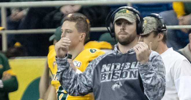 David Braun won two national titles as defensive coordinator at North Dakota State.