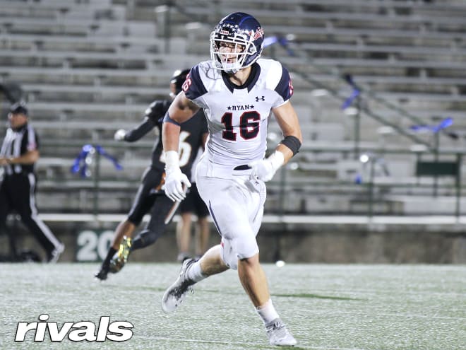 Alabama commitment Drew Sanders had a big performance on Friday night.