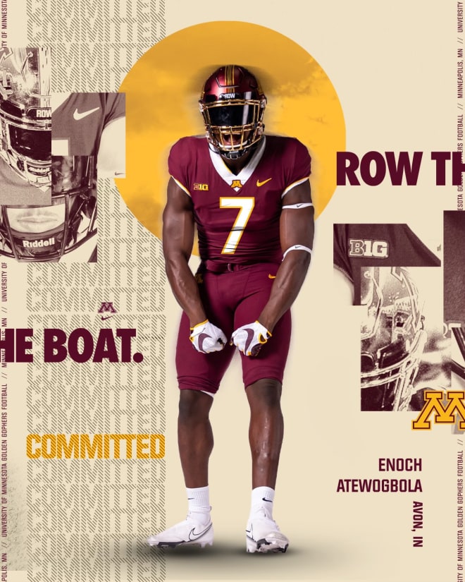 2025 Indiana DE Enoch Atewogbola commits to Minnesota Gophers Nation