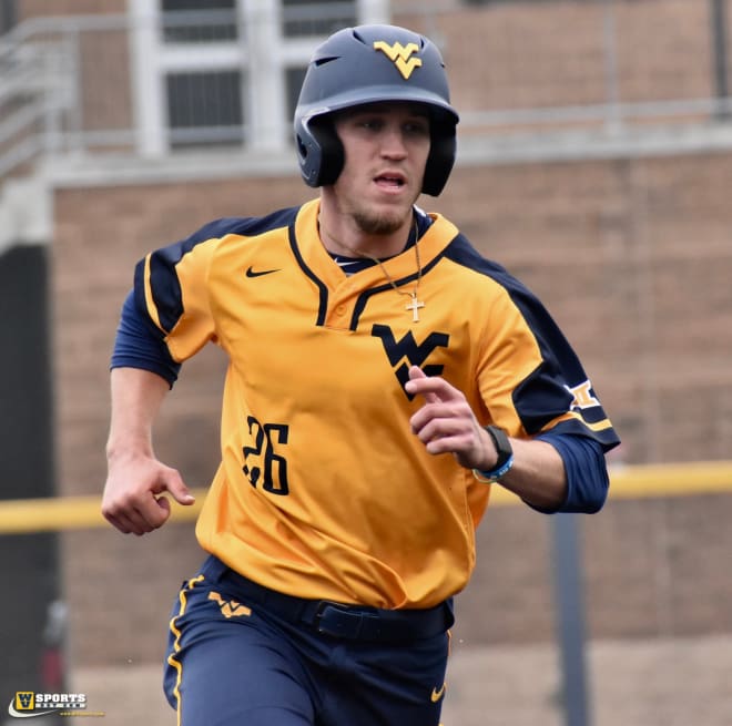 West Virginia Mountaineers outfielder Braden Zarbnisky was tied for 12th in the country with 28 hits prior to the season's cancellation.