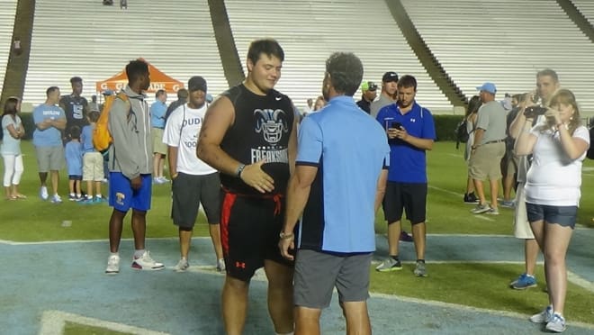 3-Star AL OL Brian Anderson tells THI he's fully committed to UNC despite other reports suggesting he's not.