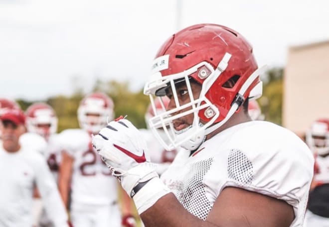 2019 Arkansas signee Enoch Jackson.