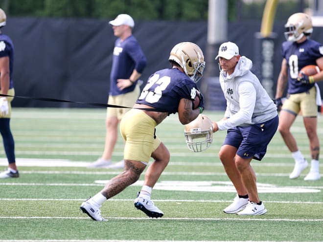 Notre Dame Fighting Irish football junior running back Kyren Williams