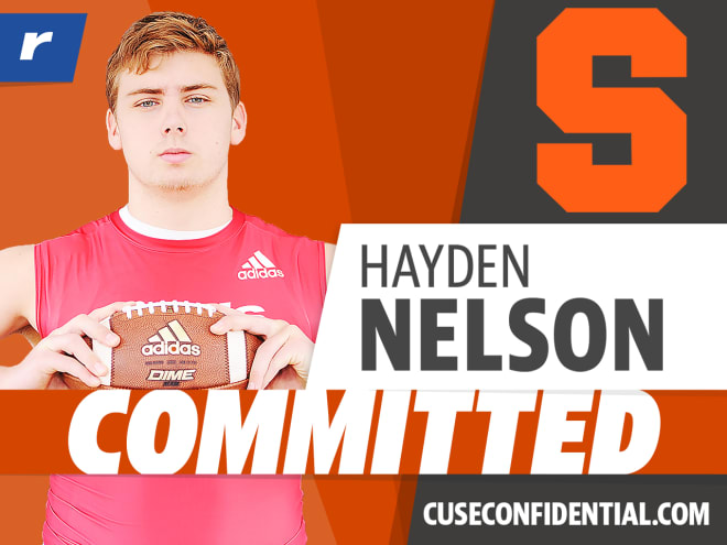 Hayden Nelson has committed to Syracuse