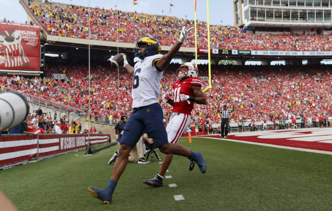 Michigan Wolverines football receiver Cornelius Johnson