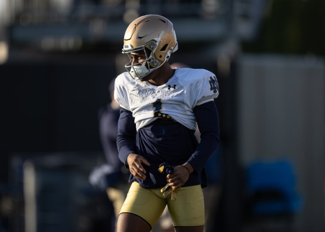 Ryan Clark has been a key transfer portal pickup in Notre Dame's already-strong defensive backfield this offseason.