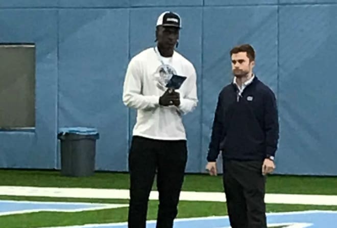 4-Star DE Desmond Evans made his third trip in five weeks to UNC on Saturday and tells THI how things went.