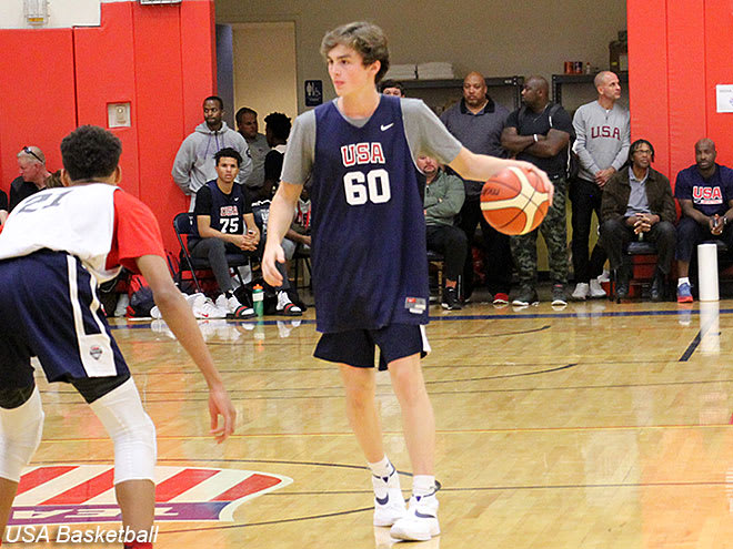 Carson McCorkle continues to improve his overall game.