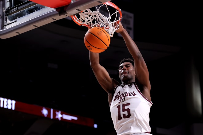 Henry Coleman (20 points, 13 rebounds) set the tone for the Aggies (USA TODAY Sports Images)