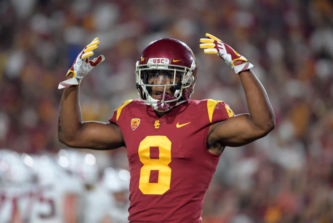 One of the more intriguing matchups Saturday could come when USC cornerback Iman "Biggie" Marshall goes against Stanford star receiver JJ Arcega-Whiteside.