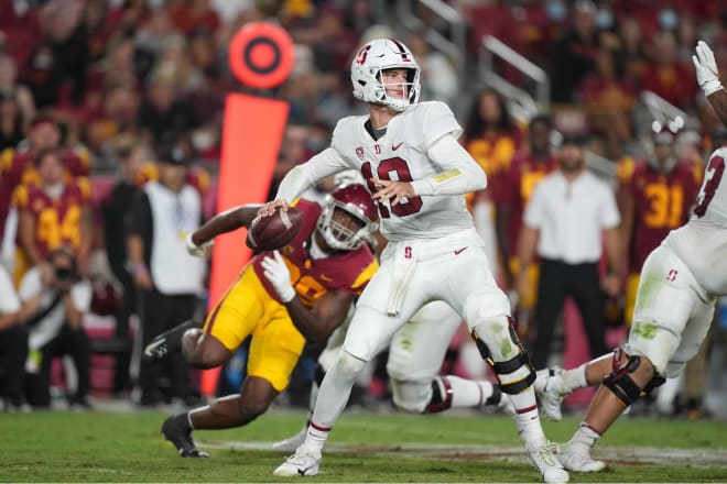 Tanner McKee picked up Pac-12 Freshman of the Week honors in his first career start. 