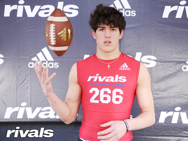 Four-star outside linebacker Yanni Karlaftis is high on Wisconsin. 