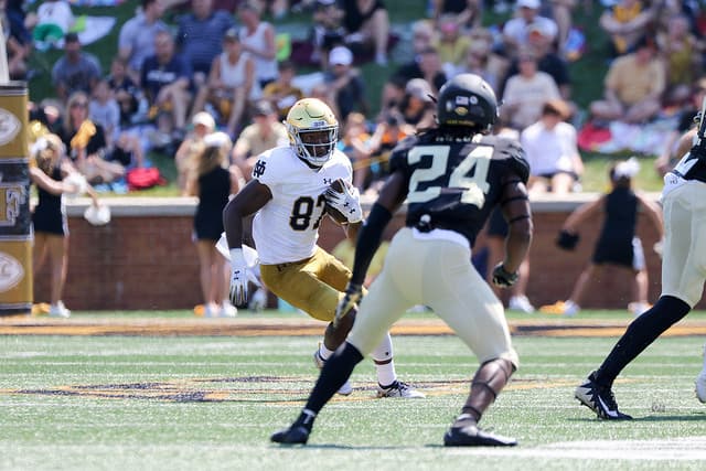 Young's 66-yard catch and run off a screen helped break open the game at Wake Forest.