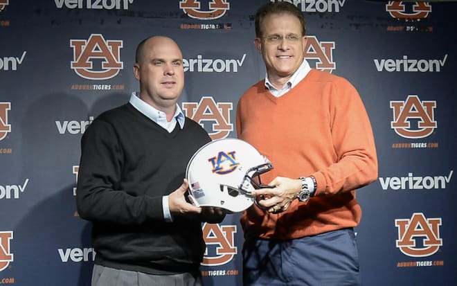 Lindsey was introduced as Auburn's offensive coordinator Saturday.