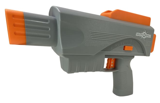 Above is a picture of the SlatRBall water gel gun Warren Brinson  supposedly used.