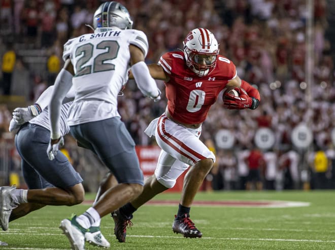 Wisconsin tailback Braelon Allen. 