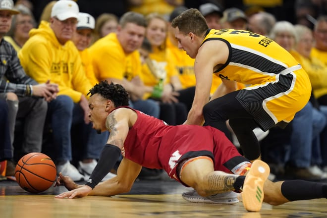 A 42-10 run to end the first half put Iowa in total control for yet another lopsided victory over Nebraska.