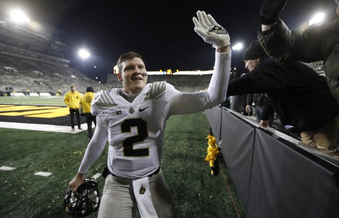 Elijah Sindelar first learned he had a torn ACL Nov. 14, four days before the Iowa game. Sindelar played and Purdue won, on the road, to spark its final remarkable stretch.