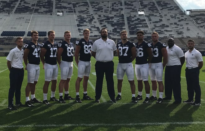 Penn State's 2019 tight ends unit.