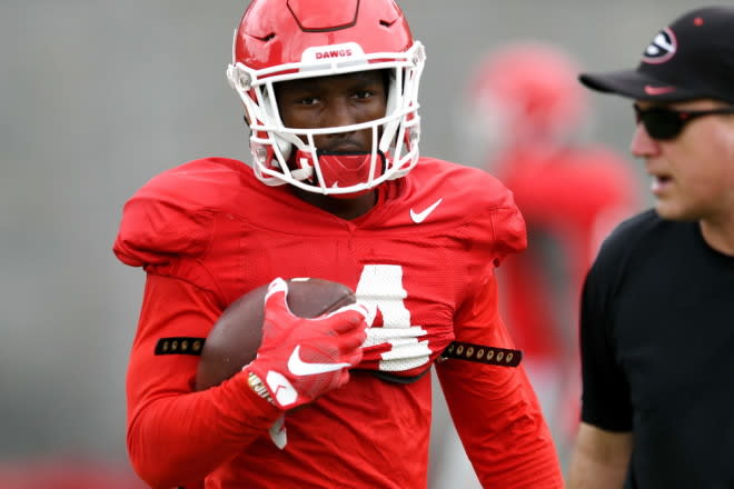 Kirby Smart is confident Mecole Hardman will start to "catch on" at wide receiver.