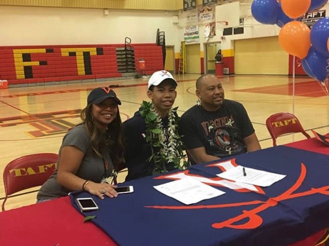Kihei Clark signed with UVa this fall following a strong end of AAU season.