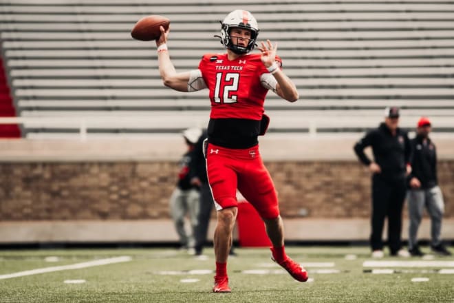 Texas Tech QB Tyler Shough