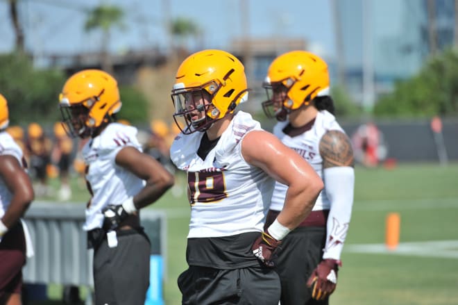 ASU linebacker Connor Soelle