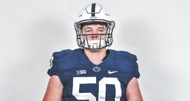 Jimmy Christ during a visit to Penn State back in March. 