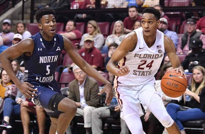 Devin Vassell was one of seven FSU players in double figures in Tuesday night's win over North Florida. 