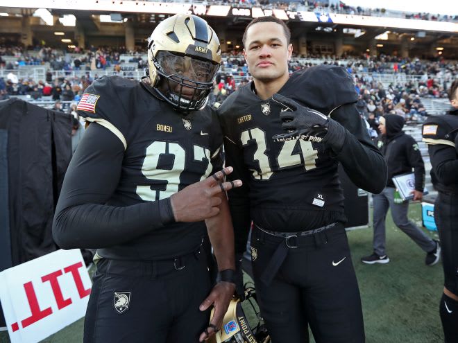 OLB, Andre Carter and DL, Kwabena Bonsu are 2/3 Black Knights who will be participating in an NFL rookie mini-camp