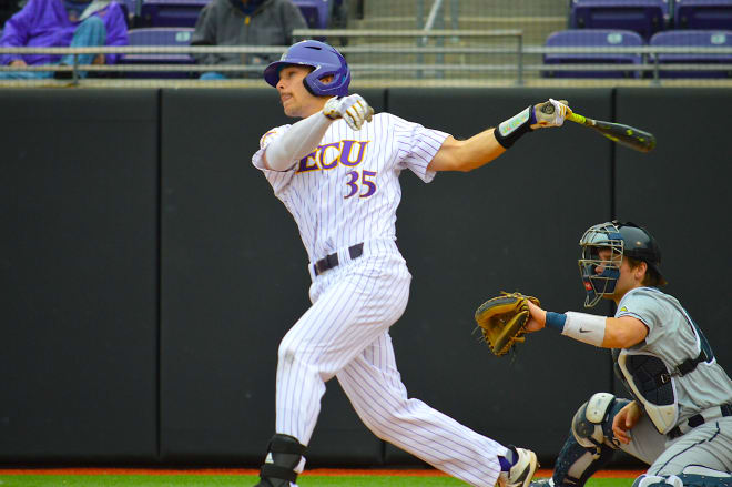 Bryson Worrell's three-run homer in the first inning set the tone in ECU's home win over Liberty on Wednesday.