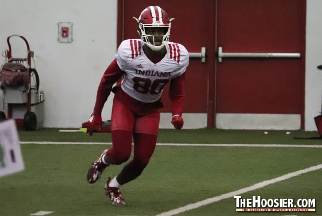 Miles Marshall is making the most of his first spring with the program.