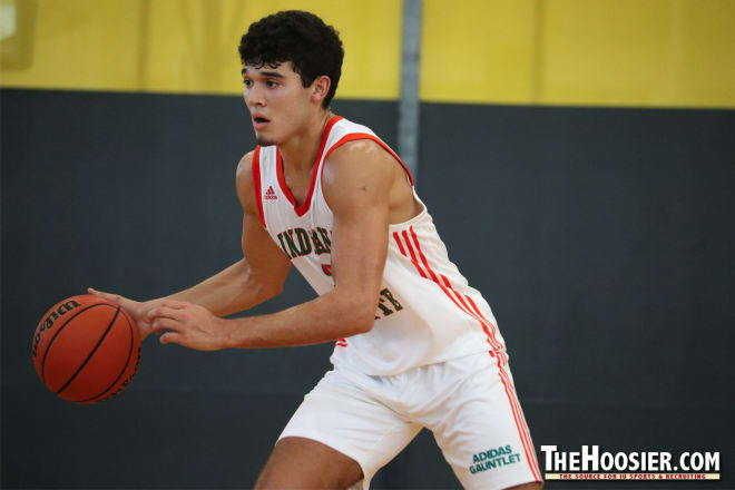 Anthony Leal and Indiana Elite played twice Friday at the adidas Summer Championships. 