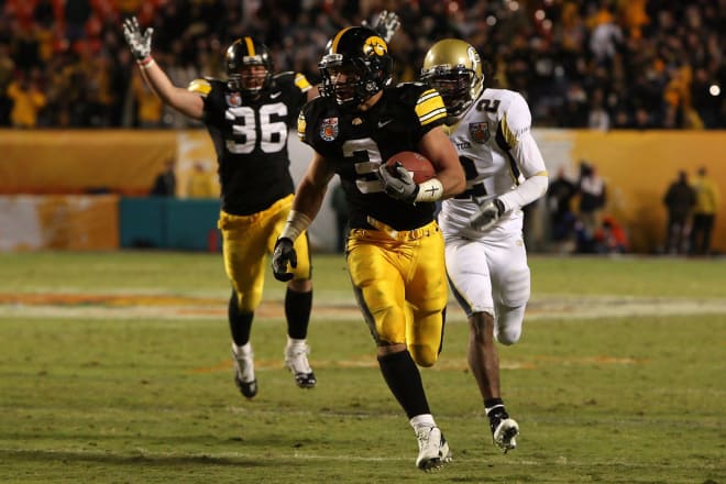 Brandon Wegher was the headliner of the 2009 Iowa recruiting class. 