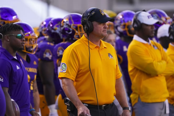 Mike Houston and ECU look to get back on the winning track when they head to TDECU Stadium to take on Houston.