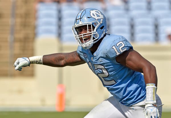 Tomon Fox leads UNC in sacks.