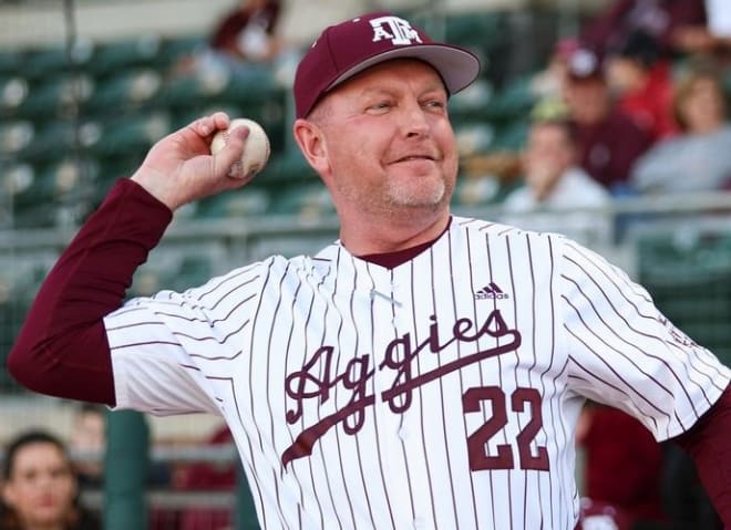 Jim Schlossnagle and the Aggies will be at home for both regional rounds. (Texas A&M Athletics)
