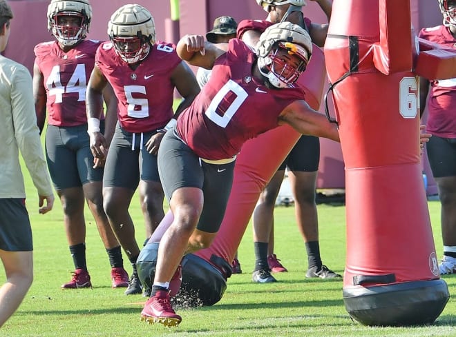 Fabien Lovett and the FSU defensive line are preparing for a major challenge from Notre Dame running game.