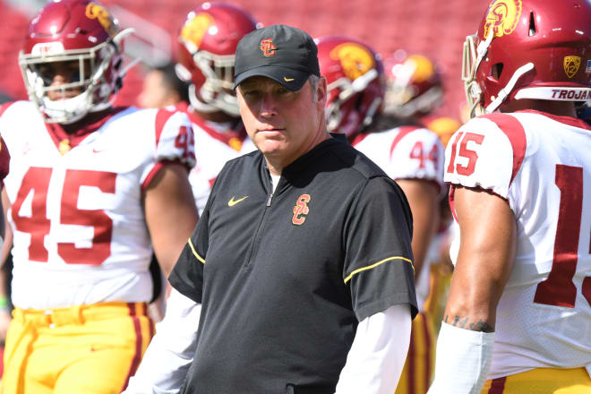 Defensive coordinator Clancy Pendergast has to get his USC defense ready for a backup QB this week vs. Stanford.
