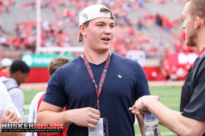 Culpepper attended Nebraska's Red-White game among his recent spring trips.