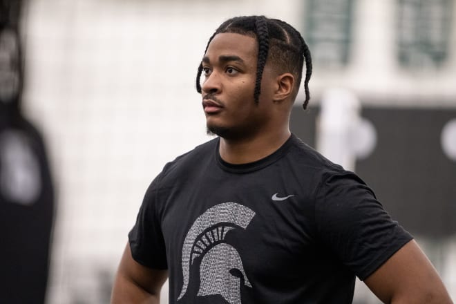 MSU running back Jaren Mangham was recently acquired via the transfer portal from South Florida