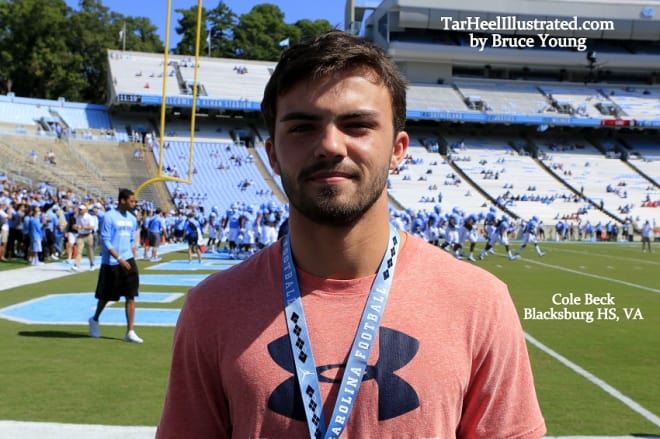 THI caught up with 3-star running back Cole Beck not long after he named UNC as one of his final three schools.